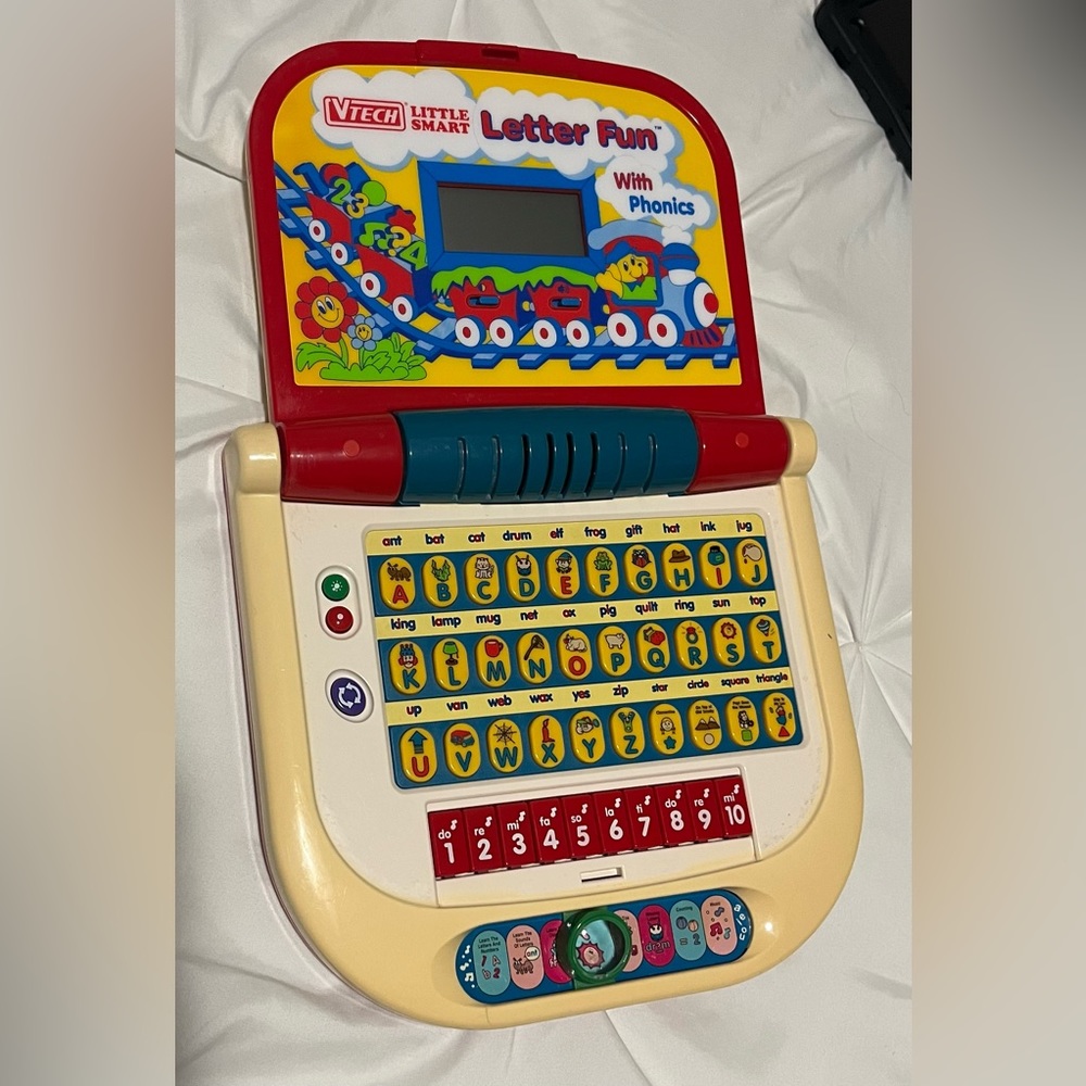 Vtech Little Smart Letters Fun with Phonics Interactive Electronic vintage1995